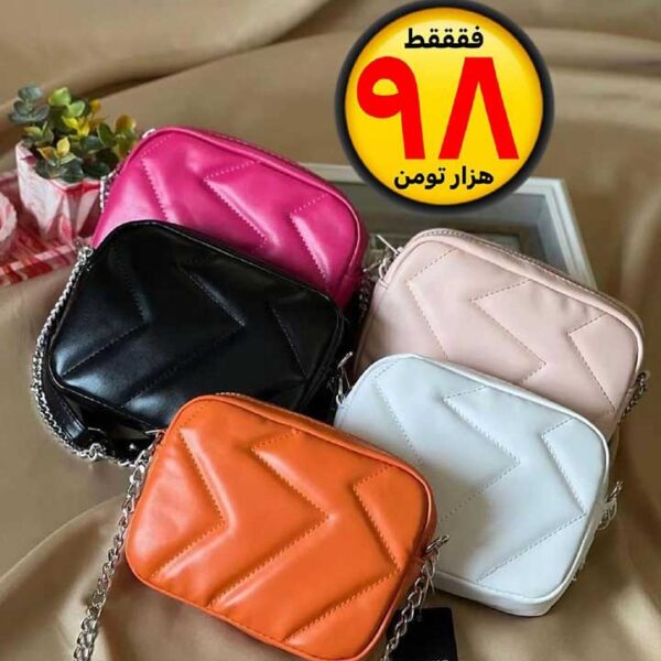 کیف زنانه هفت و هشتی کد 136