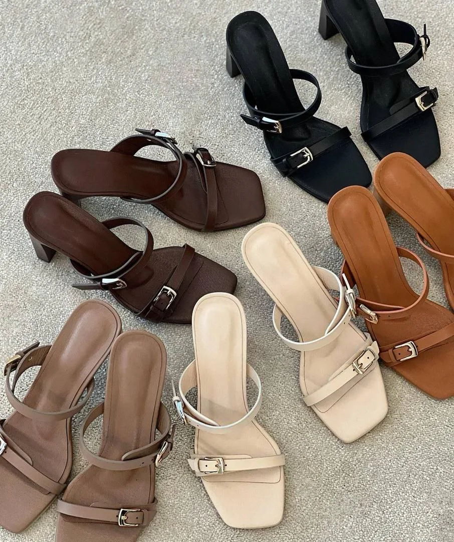 price Zara double buckle sandals خرید صندل زارا دو سگک