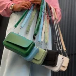 کیف دخترانه نقلی آبی