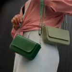 کیف دخترانه نقلی سبز