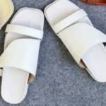 صندل زنانه مدل آذرخش سفید