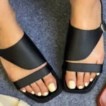 صندل زنانه مدل آذرخش مشکی