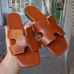 صندل زنانه مدل آماندا عسلی