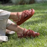 صندل‌های بند کنفی