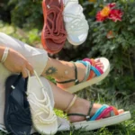 رنگ‌های صندل‌های بند کنفی