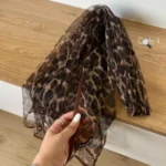 شال پلنگی کرم تیرهه