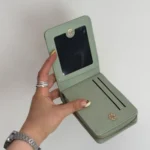 کیف پول مدل ترمه سبز پاستیلی